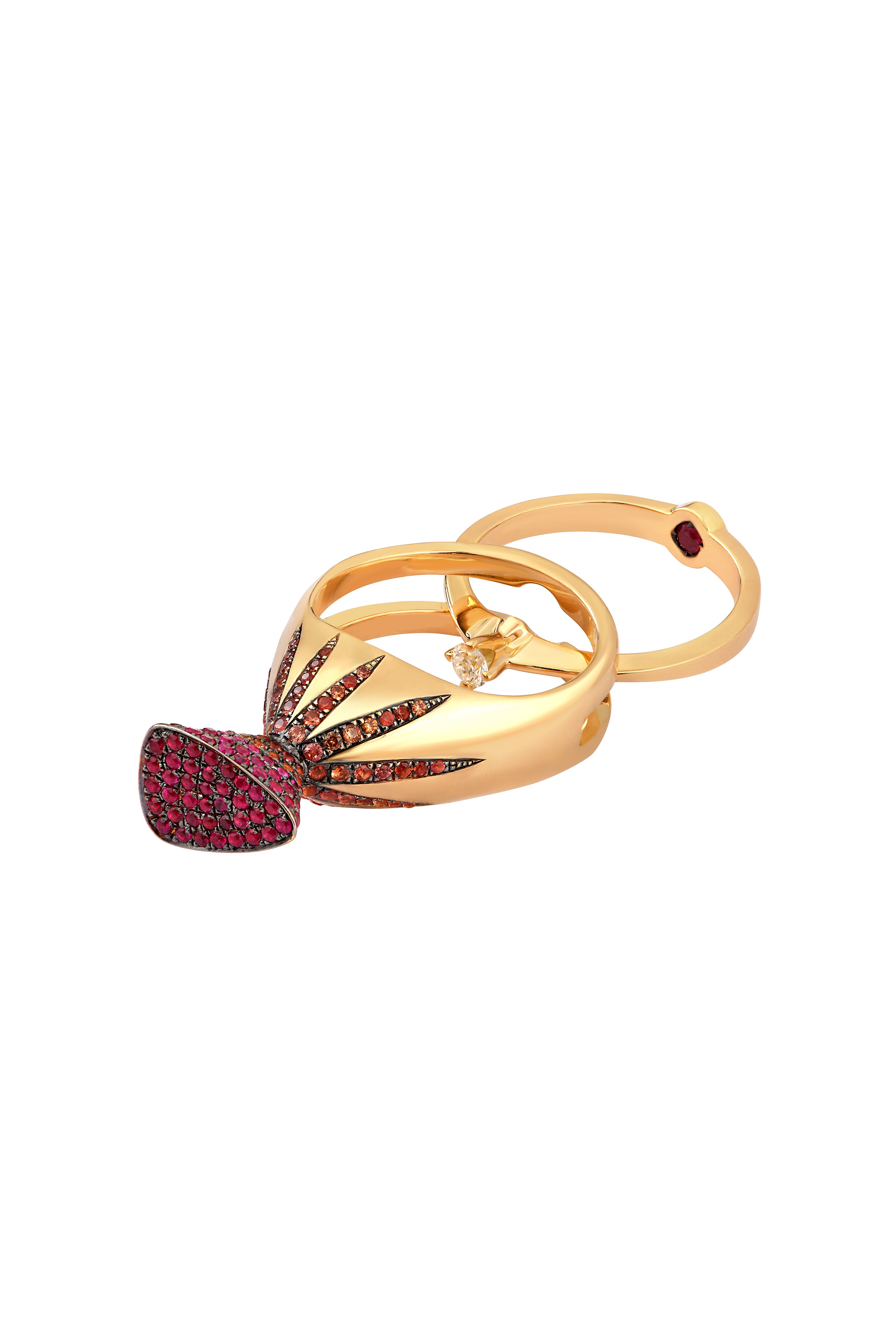 Banu Lucis ruby ring