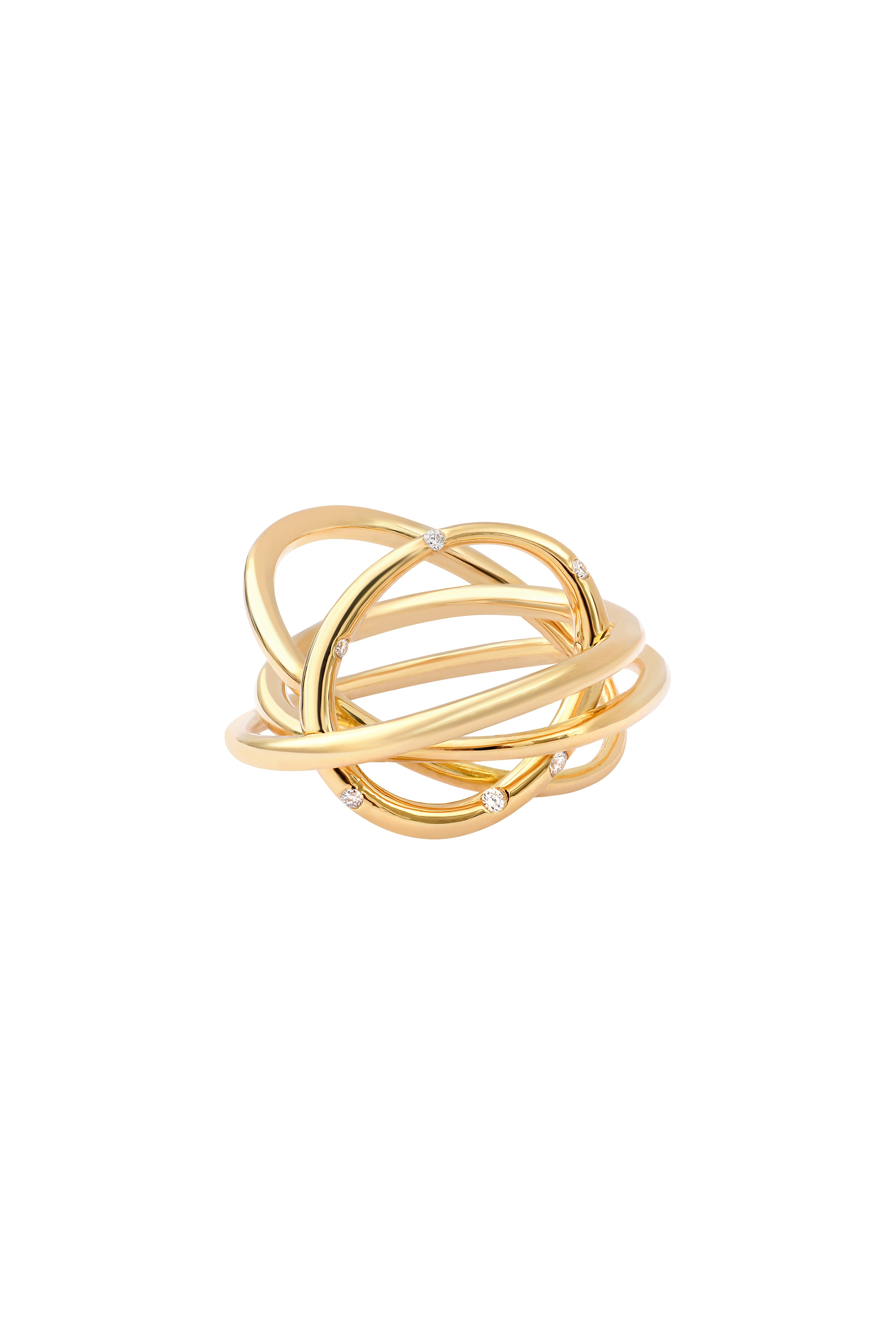 Delectio Stack diamond ring