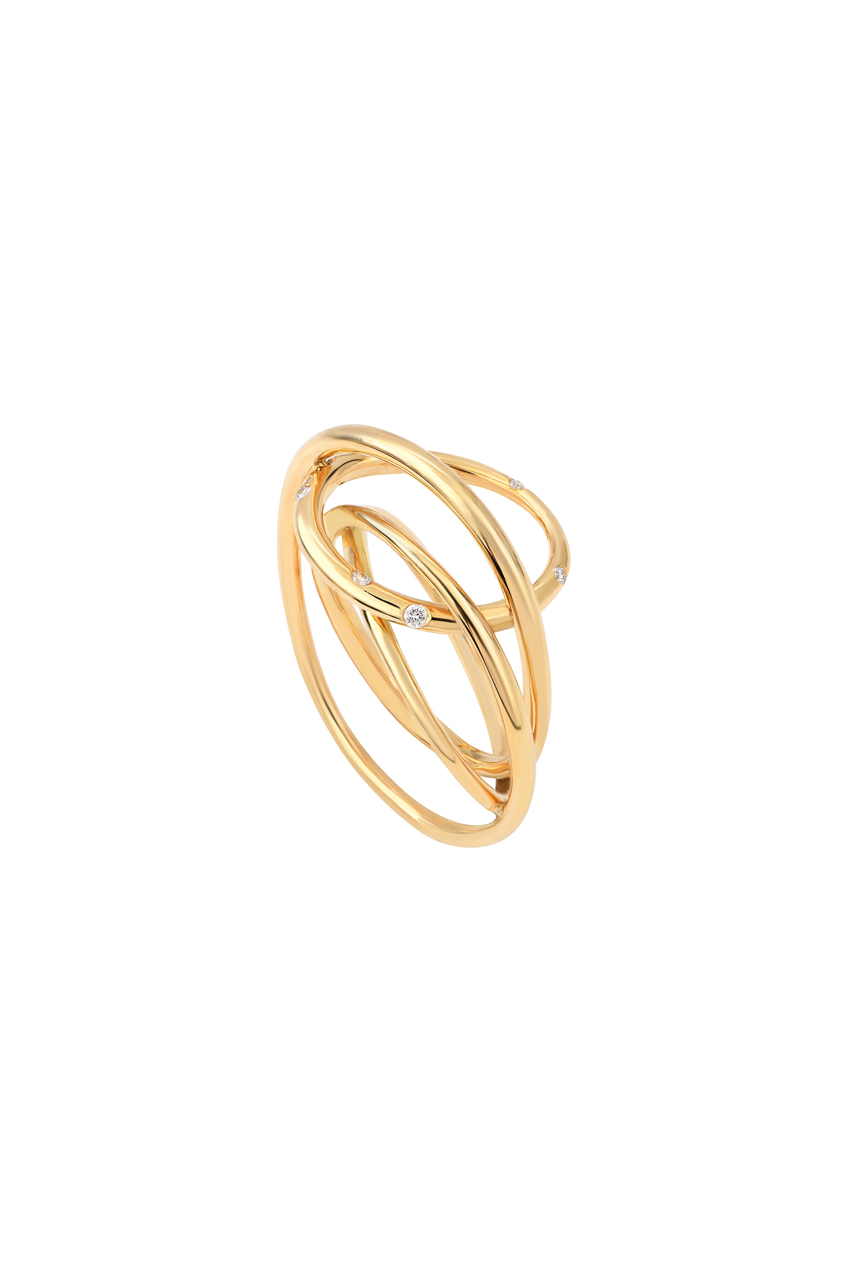 Delectio Stack diamond ring