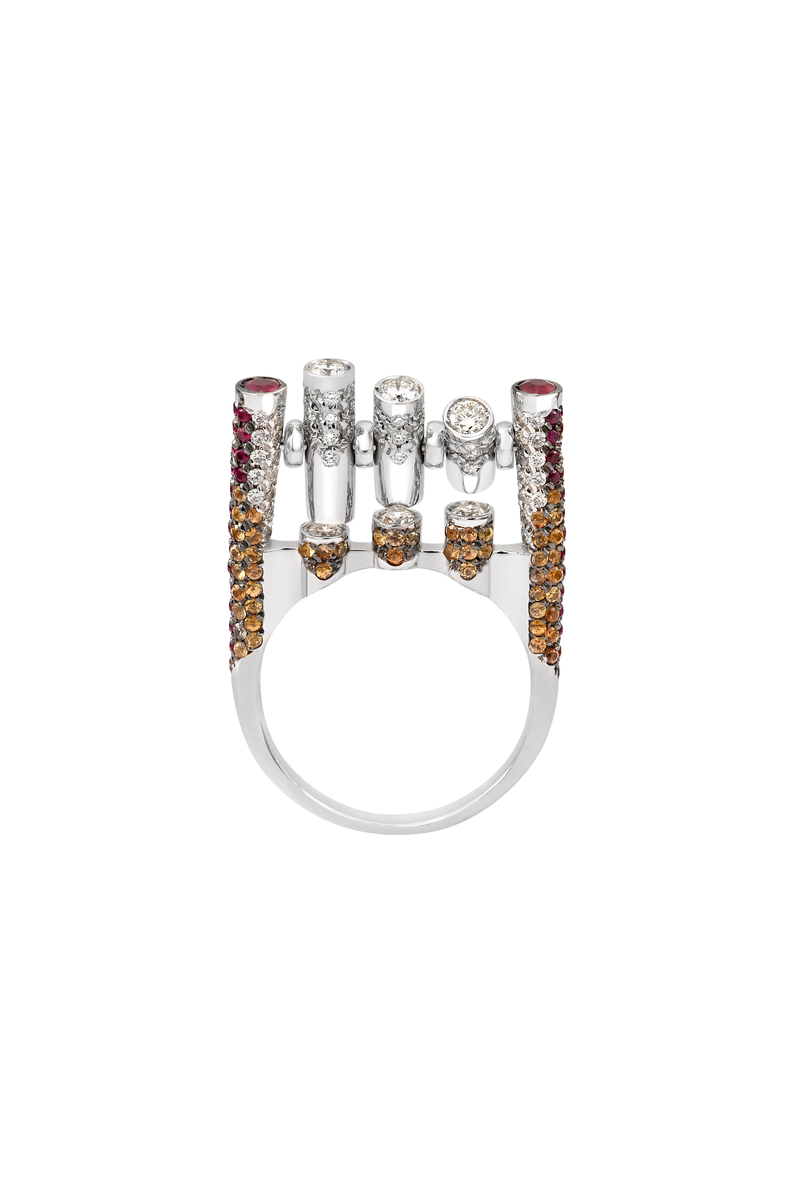 Jagat diamond ruby ring