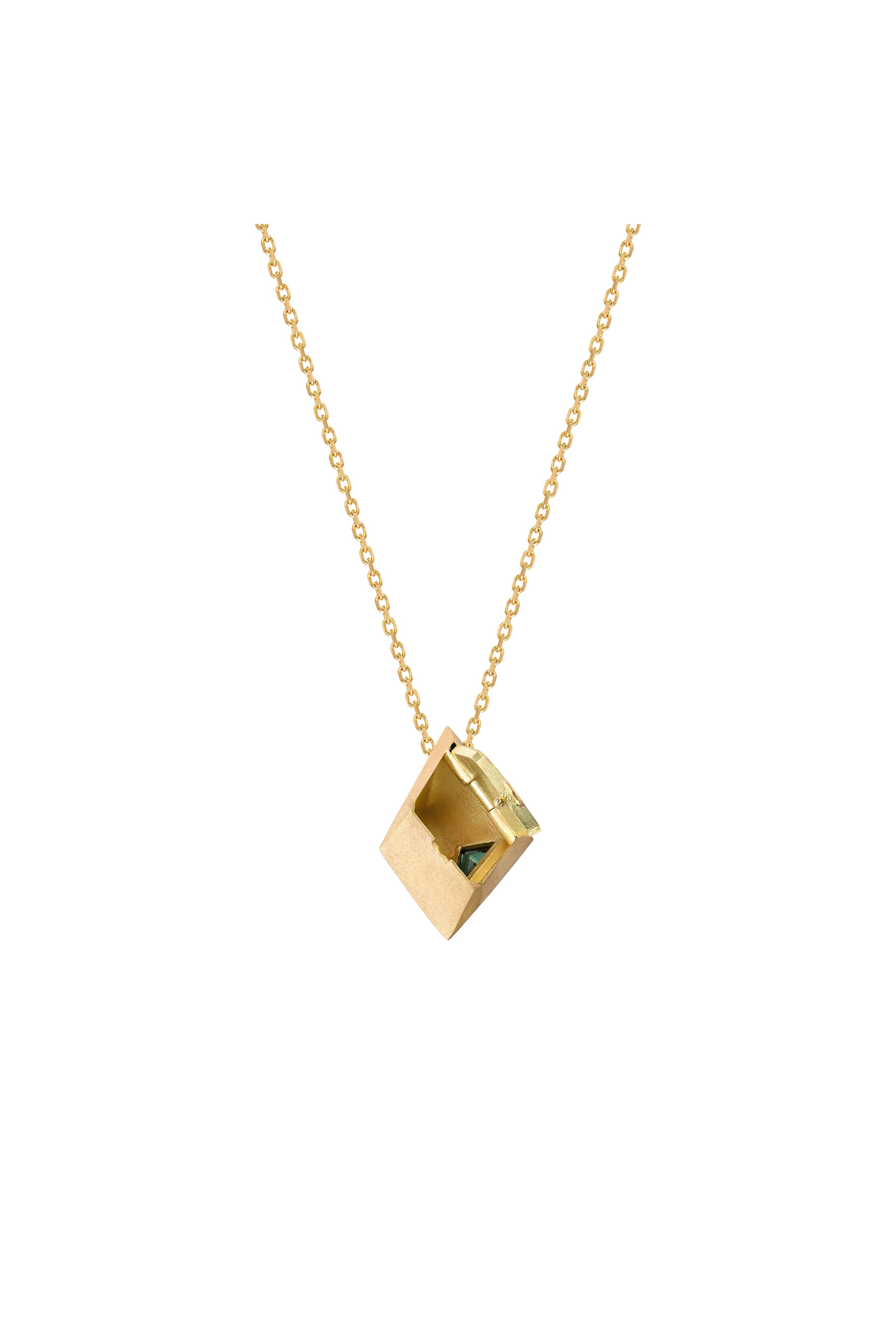 Lapis Felix tourmaline pendant