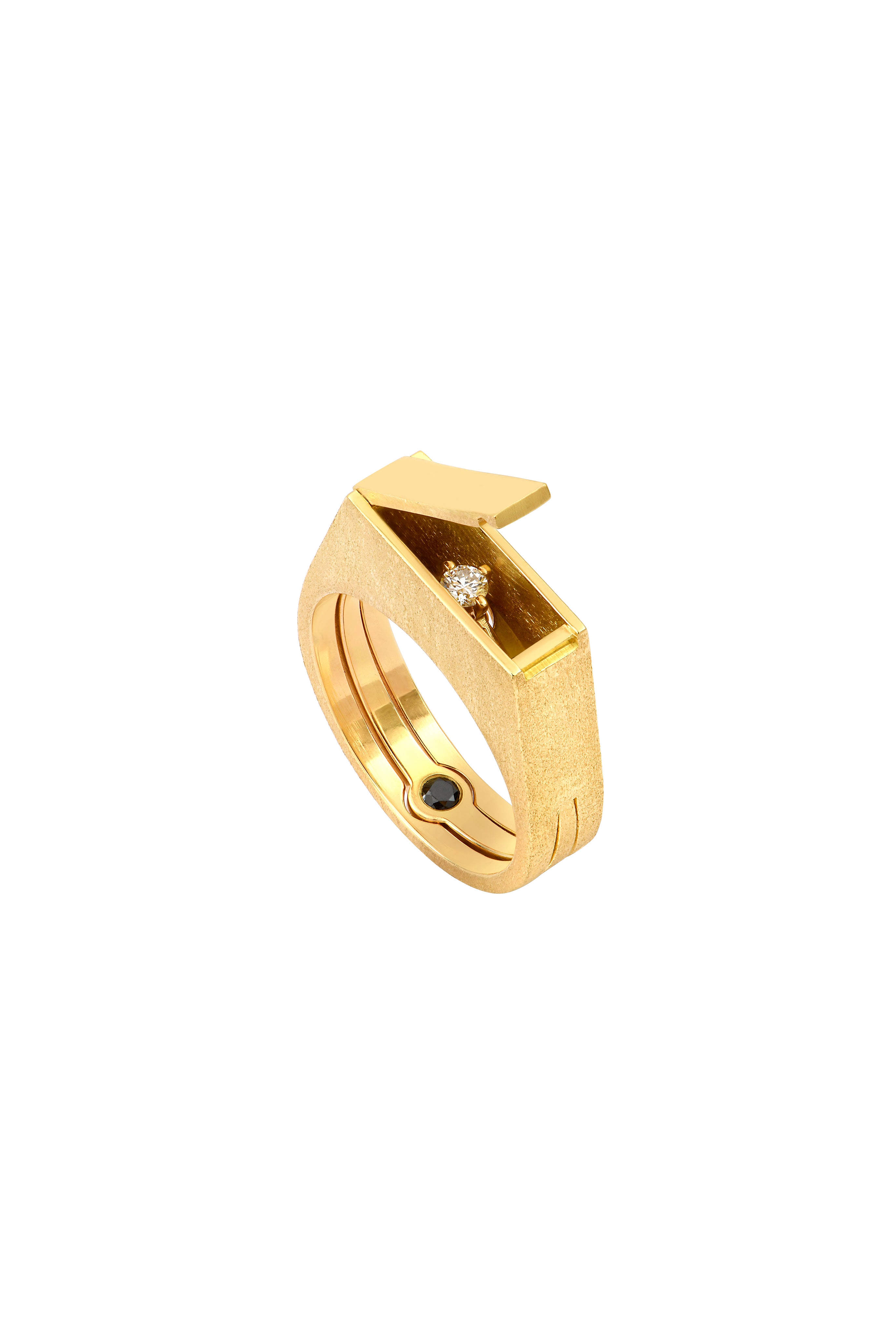 Secret Garden diamond rings