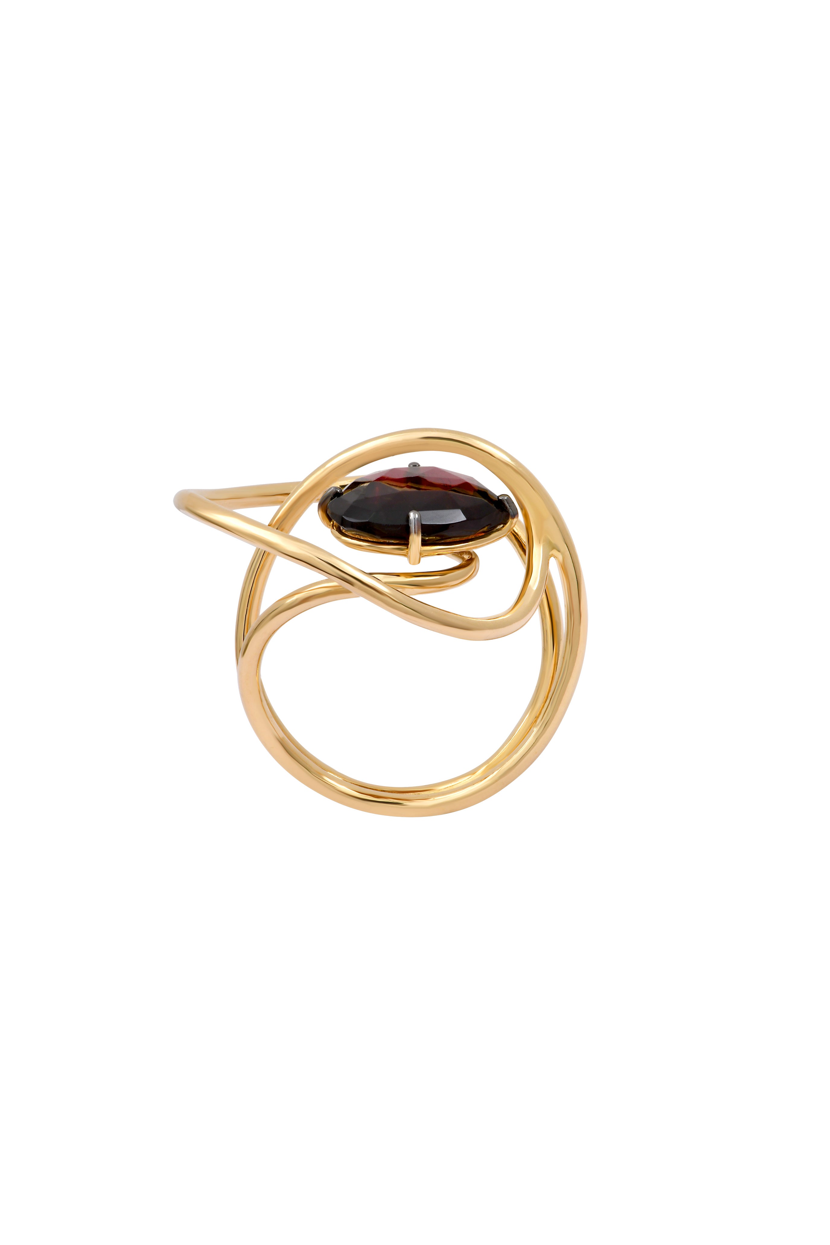 Vili garnet ring
