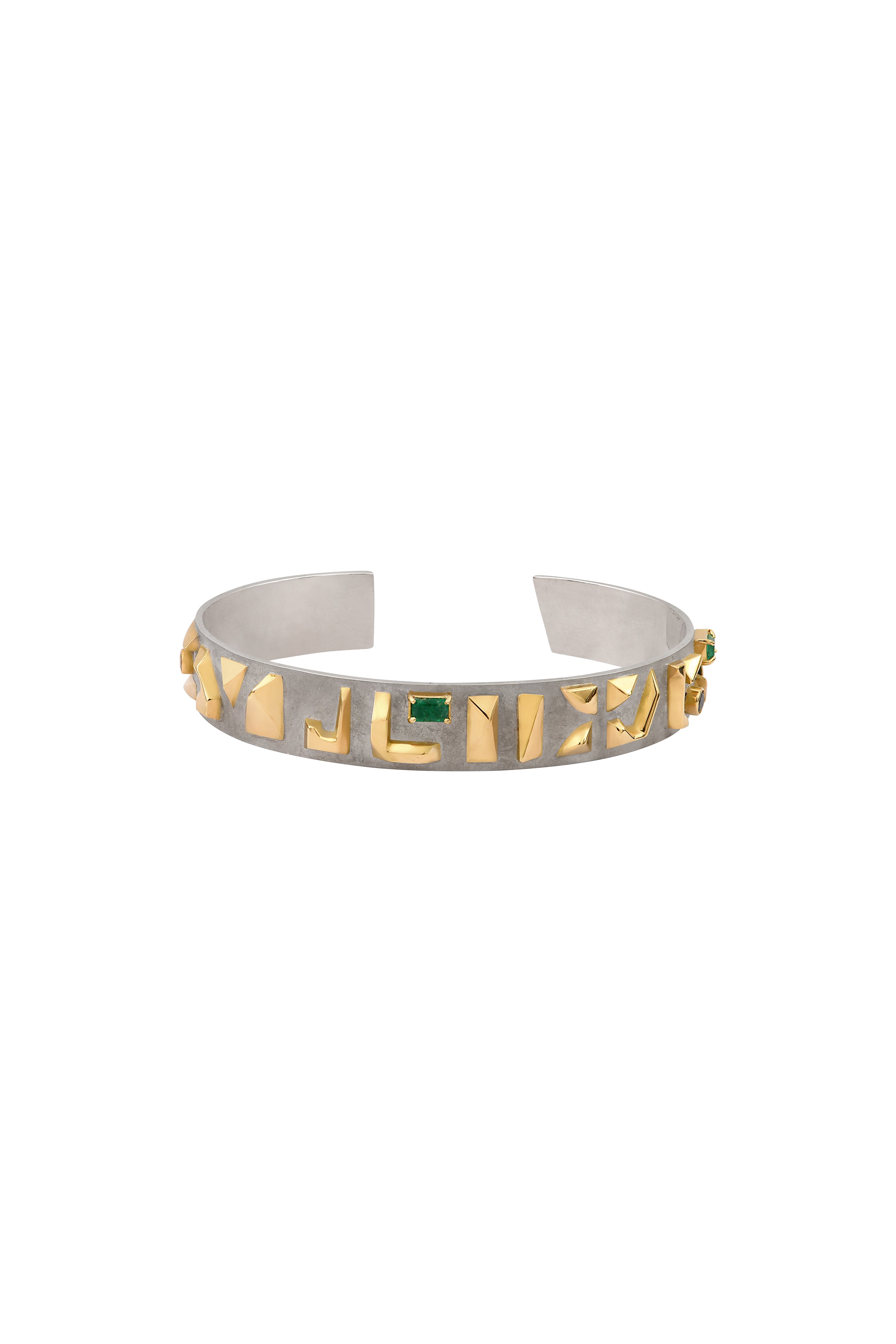 Hieros emerald grand bracelet